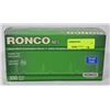 Image 1 : CASE OF 100 RONCO NITRILE EXAMINATION GLOVES