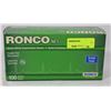 Image 1 : CASE OF 100 RONCO NITRILE EXAMINATION GLOVES