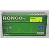 Image 1 : CASE OF 100 RONCO NITRILE EXAMINATION GLOVES