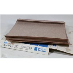 CASE OF NORTON 9"X11" P280 GRIT SAND PAPER