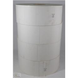 4 ROLLS OF 4X2/12 STICKY LABELS
