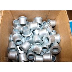 BOX OF ALCOA HUCK BOLT FLANGED COLLARS