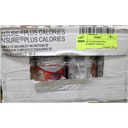 CASE OF 24 ENSURE MEAL REPLACEMENT VANILLA