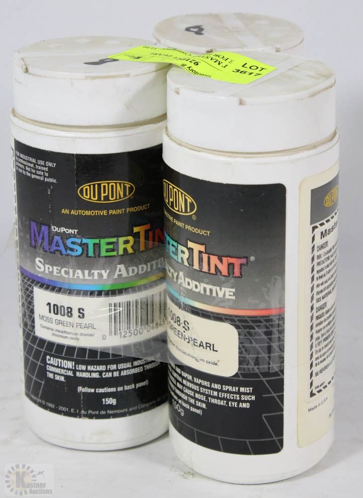 3 DUPONT MASTER TINT PEARL ADDITIVE FOR PAINT
