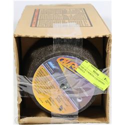 CASE OF 5 NORTON CUP GRINDING WHEELS