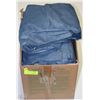 Image 1 : BOX OF DISPOSABLE COVERALLS SIZE XL