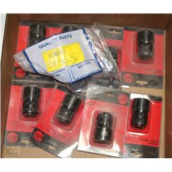 LOT OF 8 MAC TOOLS AIR CHISEL RETAINERS