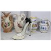 Image 1 : COLLECTION OF POTTERY INCLUDING VASES & A LADIES S
