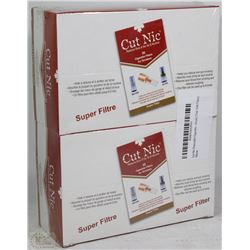 2 BOXES OF CUT NIC CIGARETTE FILTERS