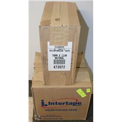 3 CASES OF REINFORCED TAPE (8 ROLLS IN EACH CASE)