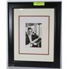 Image 1 : FRAMED AND MATTED ELVIS PHOTO PRINT (17"X14")