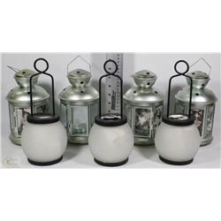 ASSORTMENT OF TEALIGHT LANTERNS