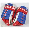 Image 1 : KOTTO PROFEEL MEN'S HOCKEY GLOVES -