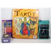 Image 1 : BOX W/TWO TAROT BOOKS AND TWO SETS OF