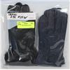 Image 1 : 2PK LADIES LEATHER GLOVES LARGE