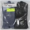 Image 1 : 2PK LADIES LEATHER GLOVES LARGE