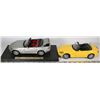 Image 1 : FLAT OF TWO DI CAST 1:18 HONDA CONVERTIBLE CARS