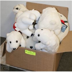 COLLECTION OF 11 ASSORTED COCA-COLA STUFFED