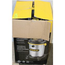 STANLEY STAINLESS STEEL WET/DRY VAC 5GAL