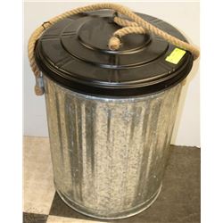 PALM RESTAURANT DECORATIVE GARBAGE CAN