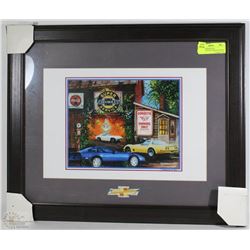 SIGNED GENERATIONS CHEVROLET PICTURE R.DAWSON