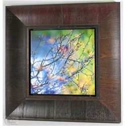 AUTUMN TREE BRANCHES CANVAS PRINT (21"X21")