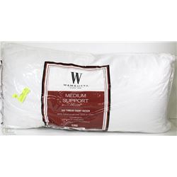 WAMSUTTA MEDIUM SUPPORT KING PILLOW 100% COTTON