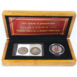 RCM FIRST COINAGE OF CANADIAN MINT - SPECIAL