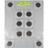 Image 1 : 10 CANADA LARGE CENT COINS (1800'S/EARLY 1900'S)