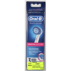 ORAL-B FLOSS ACTION REPLACEMENT BRUSH HEADS
