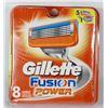 Image 1 : GILLETTE FUSION POWER REPLACEMENT BLADES (8 TOTAL