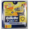 Image 1 : GILLETTE FUSION PROSHIELD REPLACEMENT BLADES (8