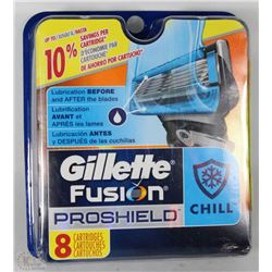 GILLETTE FUSION PROSHIELD REPLACEMENT BLADES (8