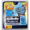 Image 1 : GILLETTE FUSION PROSHIELD REPLACEMENT BLADES (8