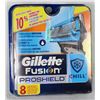 Image 1 : GILLETTE FUSION PROSHIELD REPLACEMENT BLADES (8