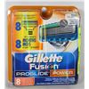Image 1 : GILLETTE FUSION PROGLIDE REPLACEMENT BLADES (8