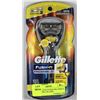 Image 1 : NEW GILLETTE FUSION PRO SHIELD RAZOR WITH 2 BLADES