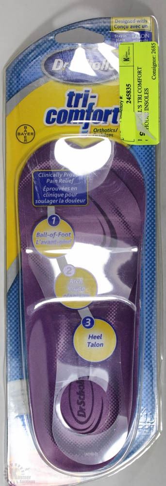 Dr Scholl S Tri Comfort Orthodic Insoles