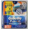 Image 1 : GILLETTE FUSION PROGLIDE REPLACEMENT BLADES (8