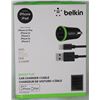 Image 1 : NEW BELKIN IPHONE BOOSTUP CAR CHARGER AND CABLE