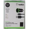 Image 1 : NEW BELKIN IPHONE BOOSTUP CAR CHARGER AND CABLE