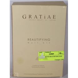 NEW GRATIAE BEAUTIFYING NAIL KIT