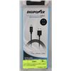 Image 1 : DIGIPOWER CHARGE & SYNC CABLE 6FT LONG FOR IPOD