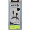 Image 1 : DIGIPOWER CHARGE & SYNC CABLE 6FT LONG FOR IPOD