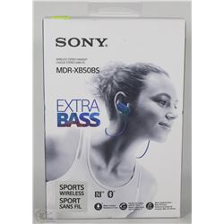 SONY MDR-XB50BS WIRELESS SPORTS STEREO HEADSET