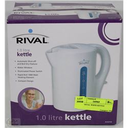 NEW RIVAL WHITE KETTLE