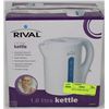 Image 1 : NEW RIVAL WHITE KETTLE