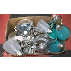 BOX OF 6 ASSORTED TABLE LAMPS