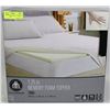 Image 1 : NEW HOME TRENDS 1.25" MEMORY FOAM TOPPER