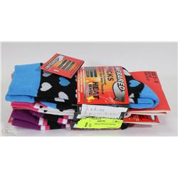 3PK LADIES HEAT WAVE SOCKS